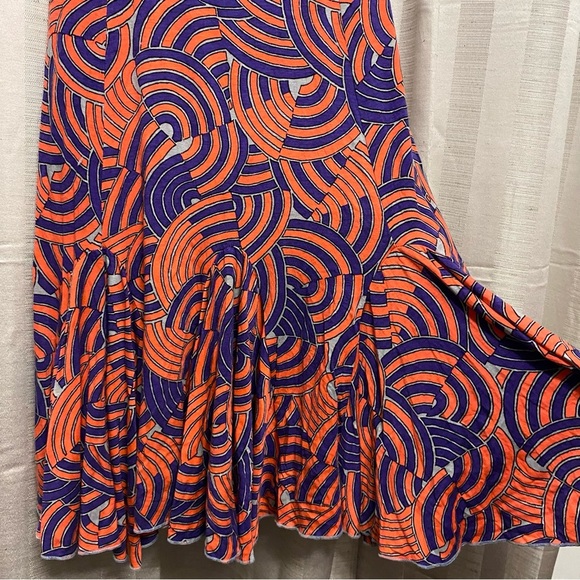 Free People Blue and orange red Mini Dress - Picture 10 of 16